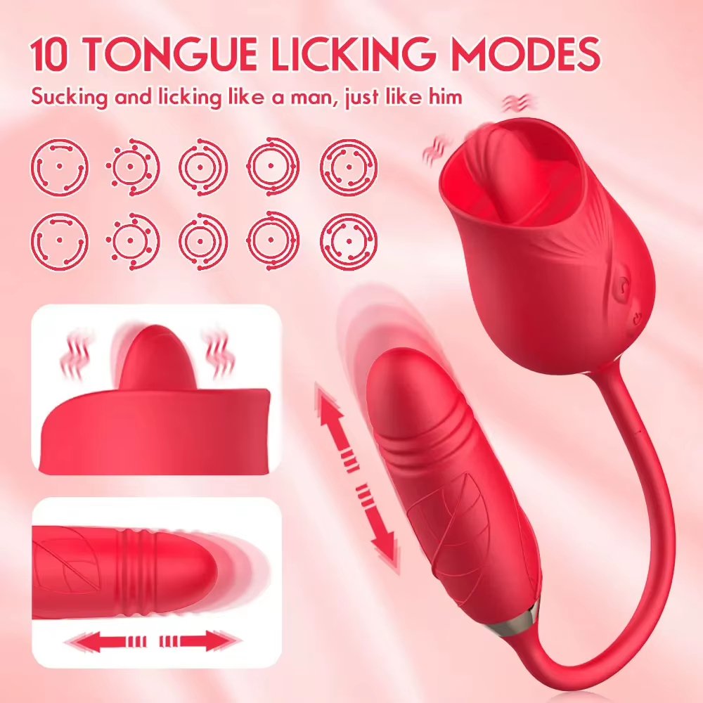 Vibromasseur avec langue lécheuse – Image 16